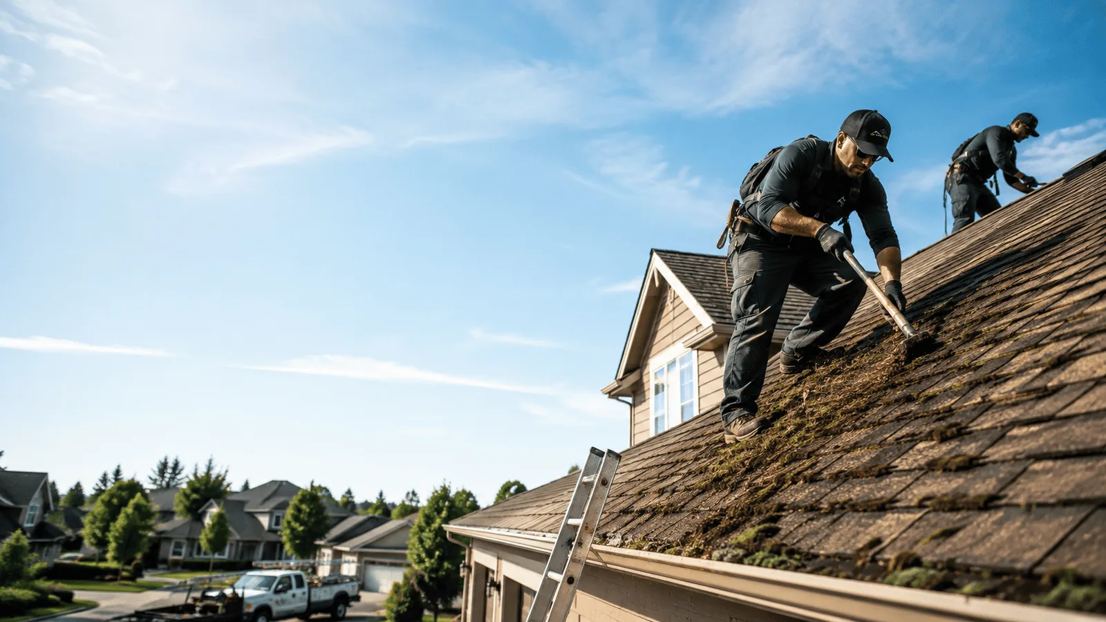Roof Moss Removal in Piscataway, NJ near me